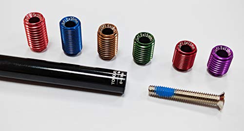 Through Axle Roaddisc, Gravel, Cyclocross, or Mountain Bikes, M12XP1.0/P1.5/P1.75 for 60 Different Combination - size: φ12x105mm Road Front