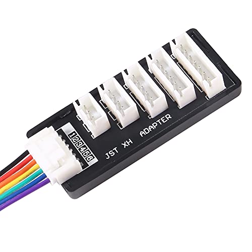 2pcs RC Product JST-XH-2-6S Lipo Battery Charge Balance Board, JST XH Board Balance Expansion Charger Adapter gor RC 6S LiPo Battery Charge