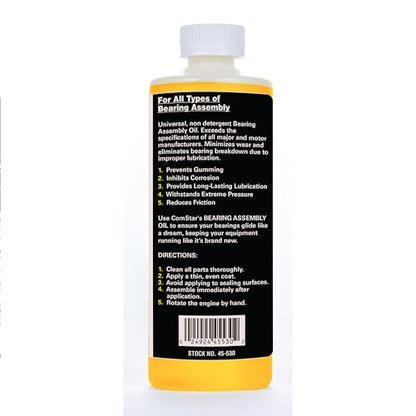 Bearing Assembly Lube Oil 1 pt SAE 20 Non-Detergent, AGMA #2 Grade | Prevents Against Rust & Ware, Prevents Gumming, Long-Lasting Lubrication, Withstands Extreme Pressure, Made in USA - size: 1 Pint