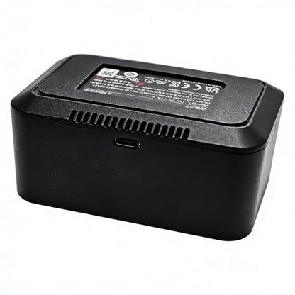 WB37 Battery 2-Port Charging Hub, Dual Channel Fast Charger Dock Compatible with DJI T60 T50 T40 T30 T25 T20 Remote Controller (Charging Hub ONLY) (WB37 Hub Only) - size: WB37 Hub Only