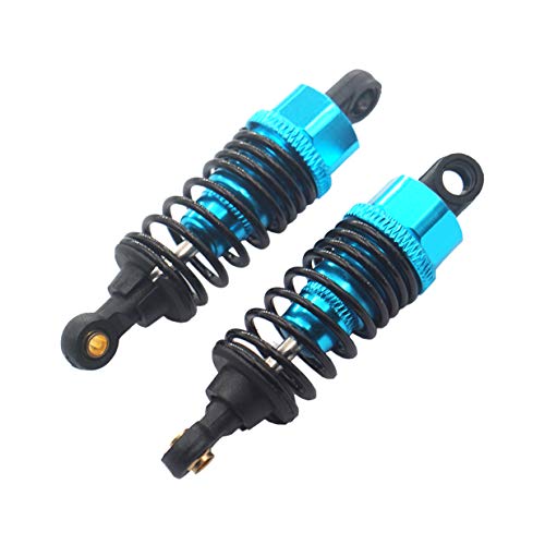 2Pcs Vgoohobby Aluminum Shock Absorber Dampers Suspension Upgrade Parts 68mm Compatible with HSP Redcat Lightning EP Drift EPX Pro STK 94123 94103 94102 94122 On-Road Drift Car,Blue…