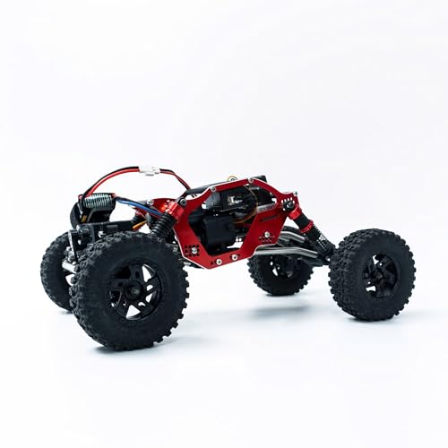 furitek FX118 Fury Wagon XCompetition Upgrade Kit Scale 1/18 RC Crawler RTR - Remote Control Car, RC Crawlers with High-End Upgrades Ready to Install for Adults - color: Red (Tt-0023)