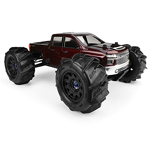 Pro-Line Racing 2021 Chevy Silverado Clear Body E-REVO 2.0 & MAXX PRO358200 Car/Truck Bodies Wings & Decals