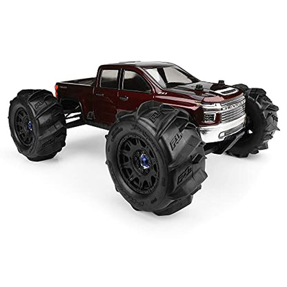 Pro-Line Racing 2021 Chevy Silverado Clear Body E-REVO 2.0 & MAXX PRO358200 Car/Truck Bodies Wings & Decals