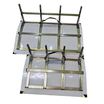RC Car Jump Ramp Folding Aluminum Frame Nylon Panel, RC Car Ramps for Jumping 1/5 1/8 Scale, Portable RC Ramp for Cars Trucks and Monster RC (39.37×23.62 inch) - size: 100*60cm