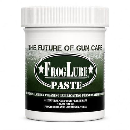 FrogLube Paste Gun Lubricant - Non Toxic Gun Grease - Lubricates & Protects | Minty Scent Gun Lube, Bonds to Metal & Prevents Carbon, Fouling, Lead, & Copper Build Up - Stays Cleaner Longer - size: 4oz
