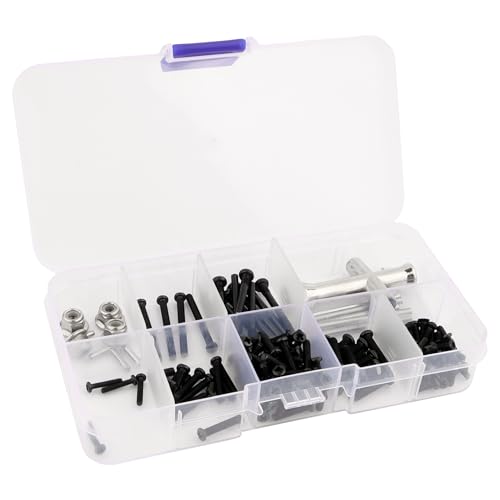 Screws Kit Parts KS001 Replacement Screw for All 1/14 H14BM 14301 14302 14210 1/16 Scale H16BM H16BM H16PL H16DR H16E 16208 16210 RC Cars Trucks