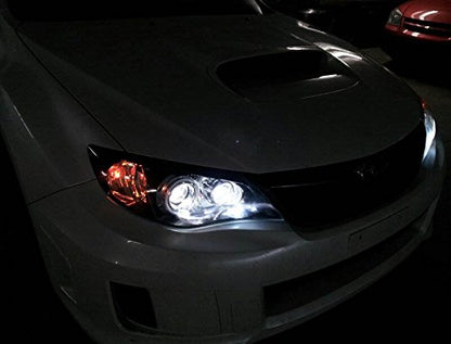 iJDMTOY Mini 2.5-Inch H1 Bi-Xenon Projector Lens Compatible With Car Lighting Retrofit, Custom DIY Job For Off-Road Use Or Show Purpose