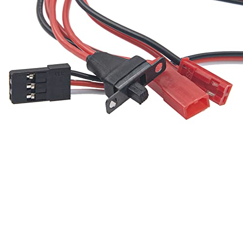 2Pack ShareGoo RC 30A Brushed ESC Electric Speed Controller with Brake 4~8V for 130 180 260 Motor 1/16 1/18 1/24 RC Car Boat Tank