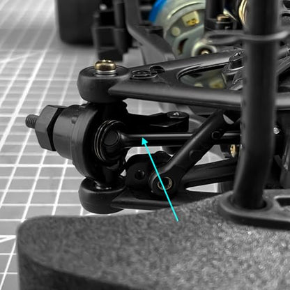 Steel Front Drive Shaft CVD Dogbone Joint for 1/10 Tamiya TC01 RC Car Upgrades Parts