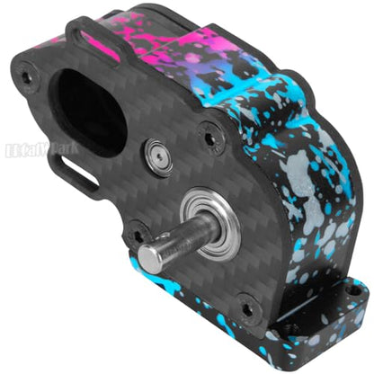 Aluminum LCG Transmission Gearbox Upgrades Part for 1/10 SCX10 SCX10 II 90046 RC Crawler Car,BRCatWPark RC Low Center of Gravity highperformance Transmission Gearbox,Colour