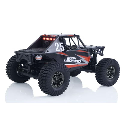 TOUCAN RC HOBBY US in Stock UDI RC UCX2405PRO 1/24 2.4G 4WD RC Rock Crawler Brushless Motor ESC Radio Controlled Off-Road Vehicles RTR Model Car Battery for Ages 14+ - color: Red Black
