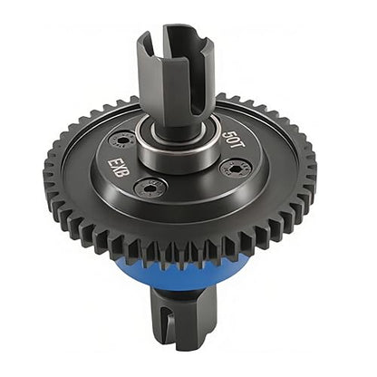 50T Center Differential Set for ARRMA Kraton Mojave Big Rock (Blue) | Steel,1/8,1/7,V5,V6,EXB,ARA310991,RC Upgrade Parts,High Strength,Wear Resistant - color: Blue