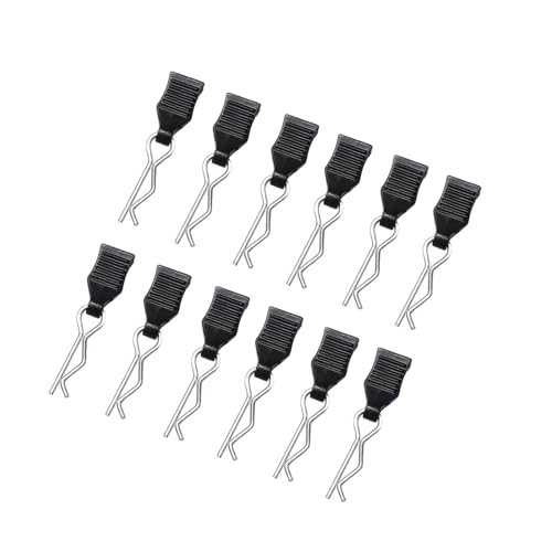 Rc Toys Accessories for MJX 16101 16102 16208 16209 16210 1/16 12pcs Body Shell Clip Pin with Fixing Mount RC Car Replacements Accessories