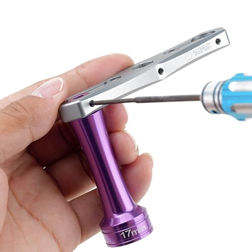 Interchangeable 17mm & 24mm Wheel Hex Nut Socket Sleeve Wrench RC Spanner Repair Tool For 1/6 1/8 1/10 scale RC Car Trucks Crawler Buggy