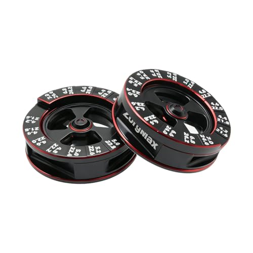 RC Car Droop Gauge for 1/10 RC Car Chassis,Red | CNC Aluminum,Ride Height Gauge,1/10 RC Precision Gauge,Durable RC Tool