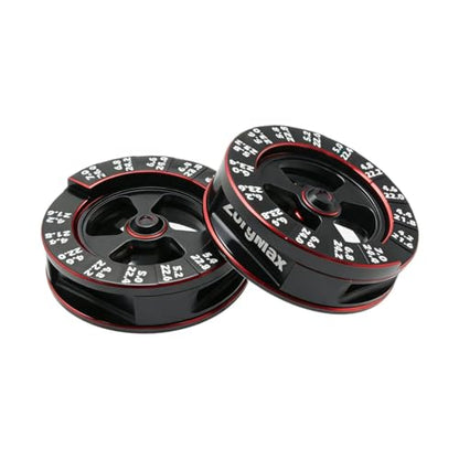 RC Car Droop Gauge for 1/10 RC Car Chassis,Red | CNC Aluminum,Ride Height Gauge,1/10 RC Precision Gauge,Durable RC Tool