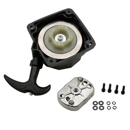 45CC Engine Super Easy Pull Start with Starter Dial Black for 1/5 Rovan Losi 5ive T RC CAR Parts - color: Black