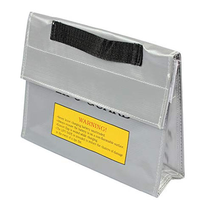 Fireproof RC LiPo Battery Portable Explosion-Proof Safety Bag Safe Guard Charge Sack (235x65x180mm)