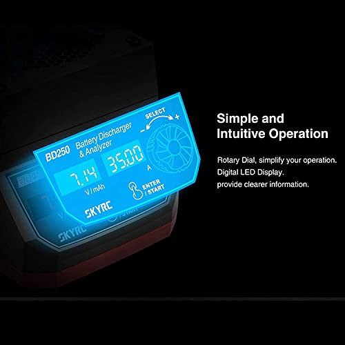 SkyRC BD250 250W 35A LiPo/LiHV/NiMH Battery Discharger & Analyzer