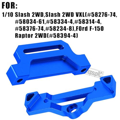 RC Tall Battery Holder Mount Hold Down Upgrades Part for 1/10 Slash 2WD/Slash 2WD VXL/F0rd F-15O Raptor 2WD,Aluminium Battery Mount Plate Tray Battery Holder Mount,#5827 Navy Blue - color: Navy Blue(for 1/10)