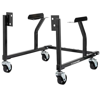Eastwood Rolling Engine Storage Stand Cradle with Casters for Small Block Ford Motors
