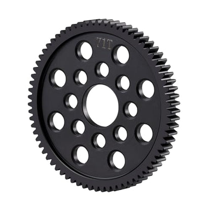 Steel High Speed Spur Gear 71T Main Gear for Tamiya All TT02 TT02B | RC Car Upgrade Parts - size: 71T