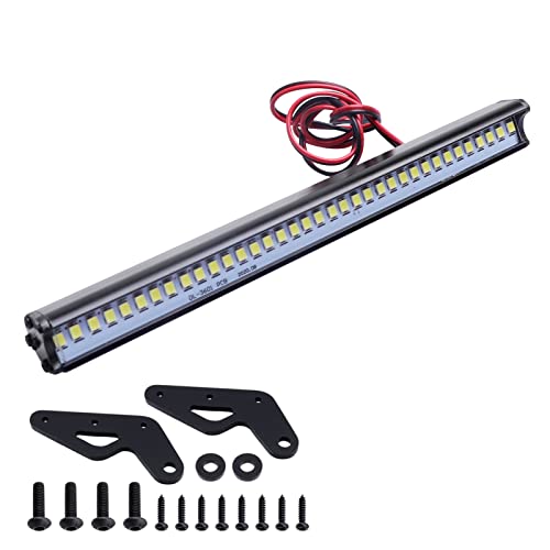 Super Bright RC LED Light bar Roof LED Lamp Kit 36 LED Light Bar for 1/10 Traxxas TRX4 SCX10 90027 SCX10 II 90046 RC4WD D90 RC Crawler Car (Type 2) - style: Type 2