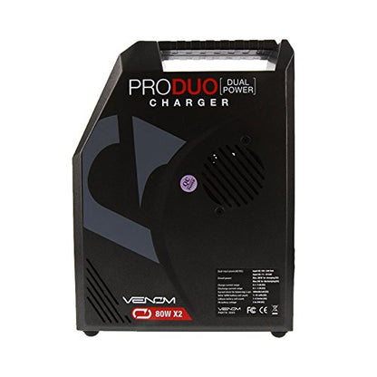 Venom 7.2V 5000mAh 6-Cell NiMH Battery with Universal Plug System and Venom Pro Duo 80W X2 Dual AC/DC 7A LiPo & NiMH RC Battery Balance Charger Combo