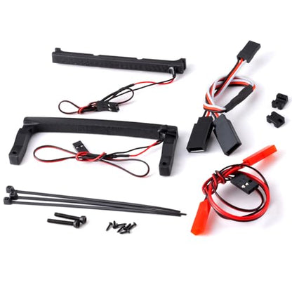 Front & Rear Light Bar for Arrma 1/14 Mojave Grom | RC Car-Headlights & Rear Taillight Upgrade Part