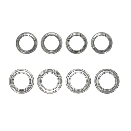 Sealed Bearing Compatible with LAEGENDARY for Legend for LG-WJ09 LG-WJ10 1/10 RC Car Upgrade Spare Parts Accessories 8Pcs Ball Bearing Set