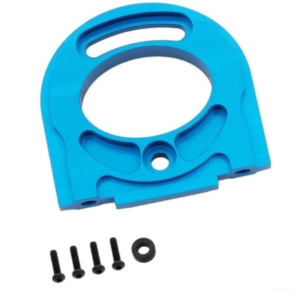 Aluminum Alloy Steering Knuckle Arms Set for TT02 1/10 RC Car, Metal Front Upright Upgrade Parts with Rich Accessories, Lightweight Rust-Proof Blue(Motor Base) - size: Motor Base