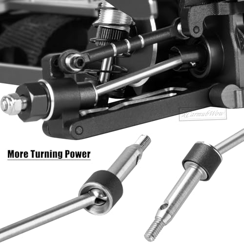 RC Upgrades Part for L0S1 1/24 Micro-B,1/28 Micro-T,Driveshafts,Shocks,Shock Towers,A Arms,Caster Blocks,Steering Block,Stub Axle Carriers,Turnbuckles,Bearing & Screw Set,Black - color: Black(1set)