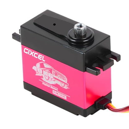 40KG Waterproof 180° Digital Servo with Metal Gears for TRX4 SCX10 | 40KG high torque digital servo with waterproof housing, metal gears and 180° travel for precise steering performance
