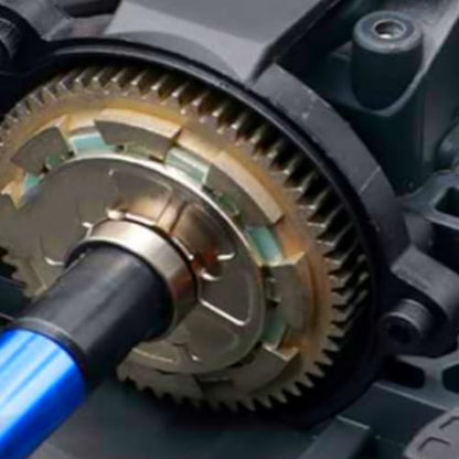 Hd 57T Spur Gear,0.8Mod Ara310947 for 1/10 Arrma 3S Blx 4Wd Arrma Big Rock Granite Senton Vorteks Typhon Differential Gear Upgrade Parts
