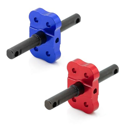 Aluminum Differential Locker Spool for Traxxas Mini Maxx RC Car | Metal Lock Straight Axle Shaft,Upgrades Part Replacement Red