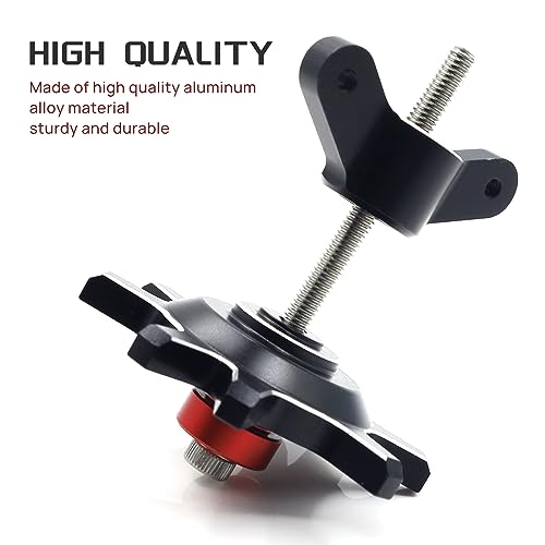 1.9/2.2 Beadlock Wheels Mounting Tool for RC Crawler Tires Rims(Black) | Wheel Mounting,1/10 Scale,Beadlock Tires,Easy Assembly,Precision Fit,Durable Construction - color: Black