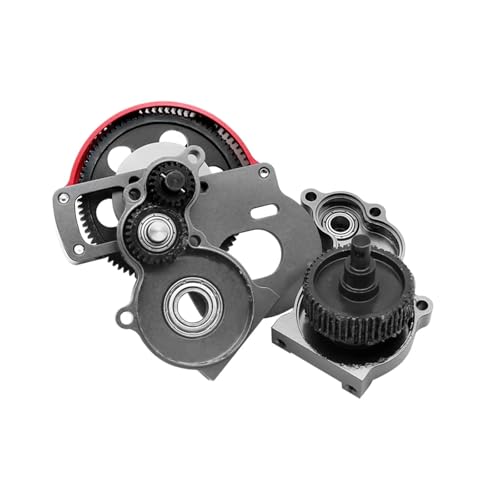 for Axial for SCX10 1/10 RC Car Upgrade Parts Metal Full Set Complete Gearbox Gears Transmission Gear OP 87T Spur 20T Pinion RC Cars Models Parts