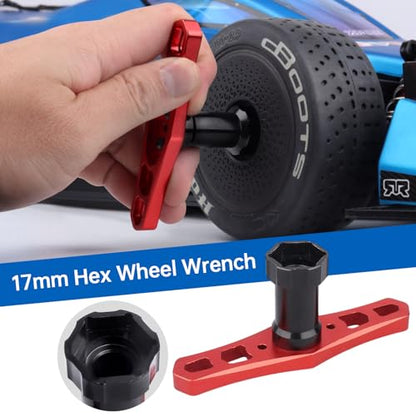 351PCS RC Screws Kit Bolts Hardware Fasteners RC Wheel Wrench Repair Tool Box Set Hobby Universal Spare Accessories for Traxxas Arrma Axial Redcat Tamiya HPI SCX10 Losi 1/8 1/10 Scale RC Car Crawler