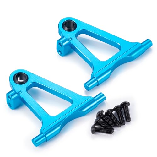 RC Aluminum Alloy TT02 Front Lower Arm Set Suspension A-Arms Kit Compatible with Tamiya TT02 TT02B 1/10 RC On Road Touring Car Upgrade Parts