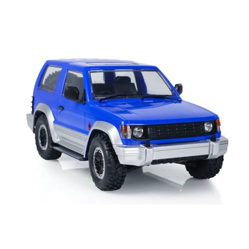 US in Stock, 4WD 1/14 4X4 Wireless Control Off-Road Vehicles RC Crawler Car Model LDRC LD1297 Light System Motor Servo ESC Hobby Model(Blue) - color: Blue