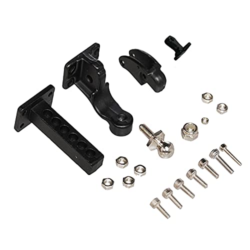 Metal RC Trailer Hitch Chain Tow Hook Rope Shackles for RC 1/10 Crawler TRX4 Axial SCX10 90046 Wraith 90081 Tamiya D90 TF2 CC01 Truck RC Decor Parts