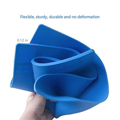 Handook Silicone Soldering Mat, Repair Mat, 16 x 12 Inch, Blue | Heat Resistant 932°F, For Cellphone, Computer, PCB Board, Watch, Electronic Repair Mat, For Soldering Station Iron Gun - color: Blue