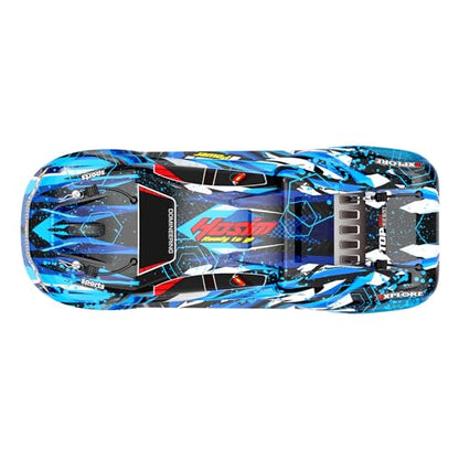 Hosim X07 RC Car Body Shell X07 X08 X07W RC Truck Replacement Parts X7-CK03 X07 RC Car Accessories （Blue）