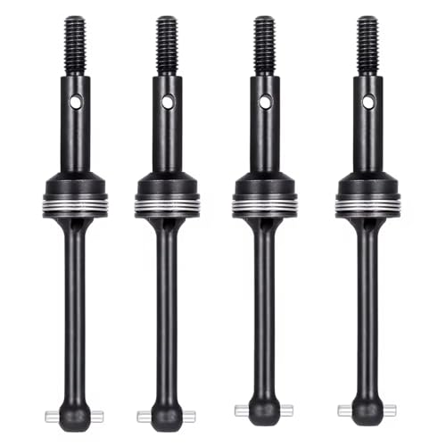 RC Car Drive Shafts Compatible with GT4-TEC 2.0 1/10 RC Crawler Car Upgrades Replacement Parts Steel CVD Drive Shaft Dogbone Front Rear Axle Parts