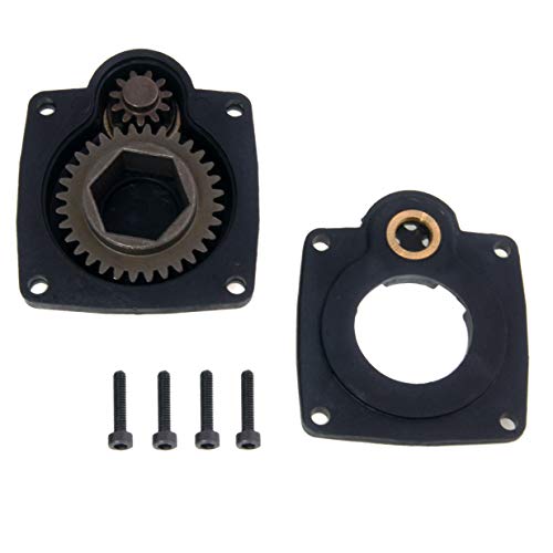 27mm Electric Roto E-Start Power Starter Drill Plate Nitro Engine Backplate Power Back Cover 11011 & RC 12 mm Hex Nut One Way Bearing R025