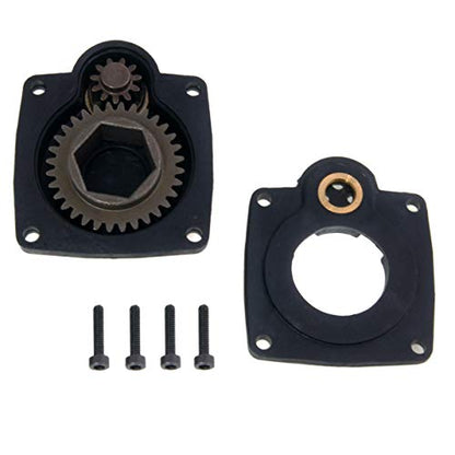 27mm Electric Roto E-Start Power Starter Drill Plate Nitro Engine Backplate Power Back Cover 11011 & RC 12 mm Hex Nut One Way Bearing R025