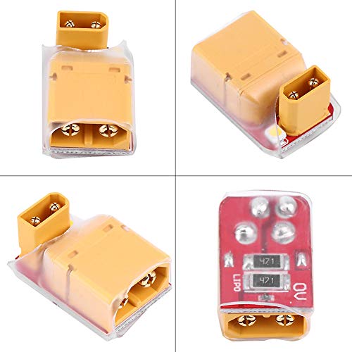 0V Killer Battery Discharger for RC Battery Discharge Disintegration Suitable for All Ages Plastic Color Shown