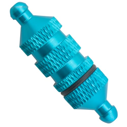 2PCS Blue Metal Fuel Filter HSP Wireless Remote Control Auto Part 1/10 Oil Trucks General Accessories