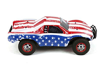 SummitLink Compatible Custom Body Flag Strip Style Replacement for 1/10 Scale RC Car or Truck (Truck not Included) SS-FP-02